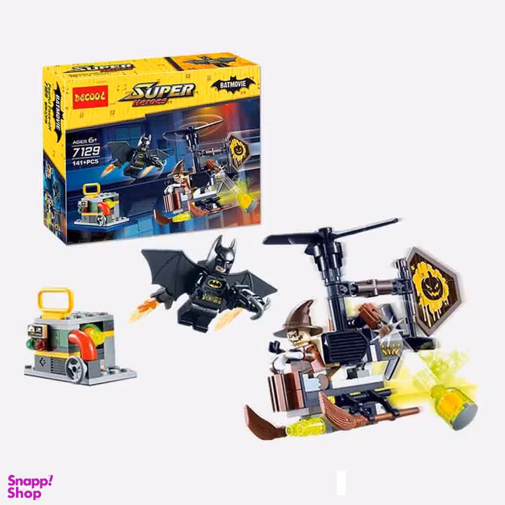 بت مووی بتمن مقابل مترسک ساختنی دکول تعداد 141 قطعه