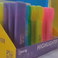 ماژیک های هایلایت در انواع مختلف رنگ ها