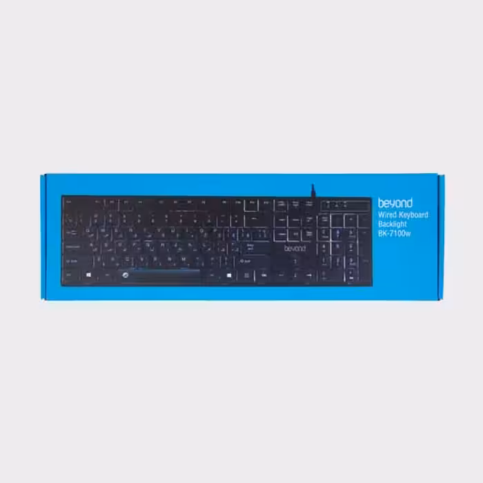 خرید کیبورد یو اس بی بیاند Keyboard Beyond BK-7100W با بهترین قیمت