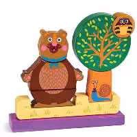 پازل چوبی مغناطیسی 8قطعه طرح خرس اوپس(Oops)