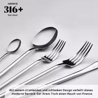 سوپر لاکچری‌ترین سرویس قاشق و چنگال کاراجا برند Karaca محصول ترکیه