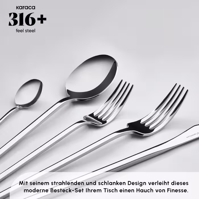 سوپر لاکچری‌ترین سرویس قاشق و چنگال کاراجا برند Karaca محصول ترکیه