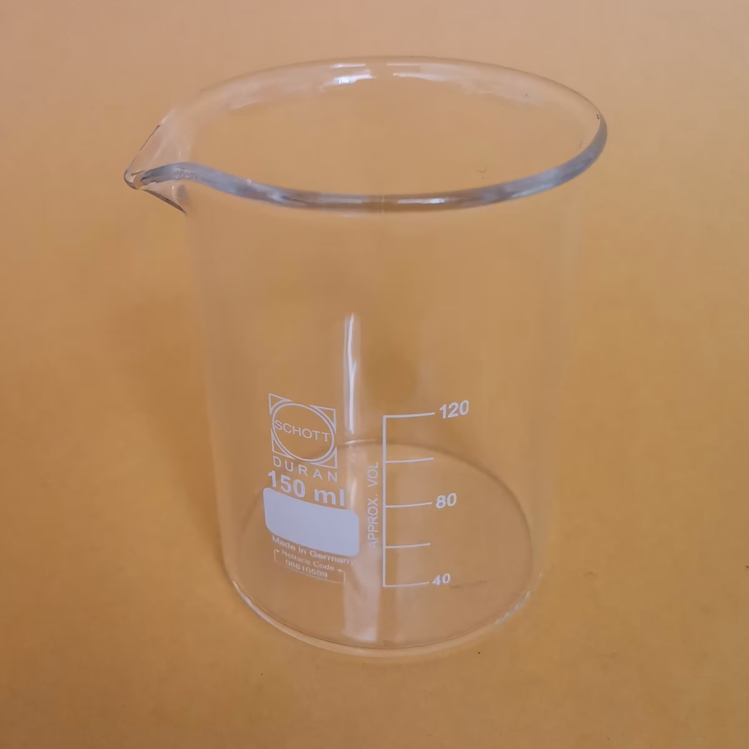 پیمانه بشر مدرج اندازه گیری پیرکس آلمان 150 میل 