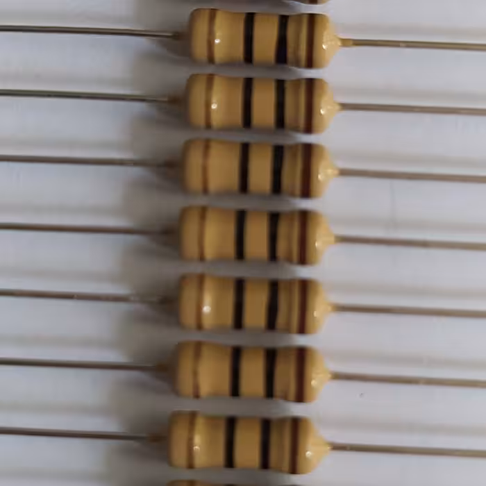 مقاومت 10 اهمی یک وات الکترونیکی 