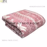 حوله حمام برند ماندگارطرح برف رنگ پیازی سایز 100×160