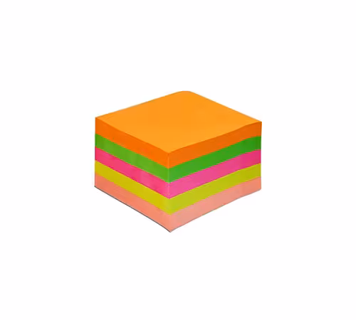 کاغذ یادداشت چسبی 5 × 5 سانتیمتر رنگی 400 برگ