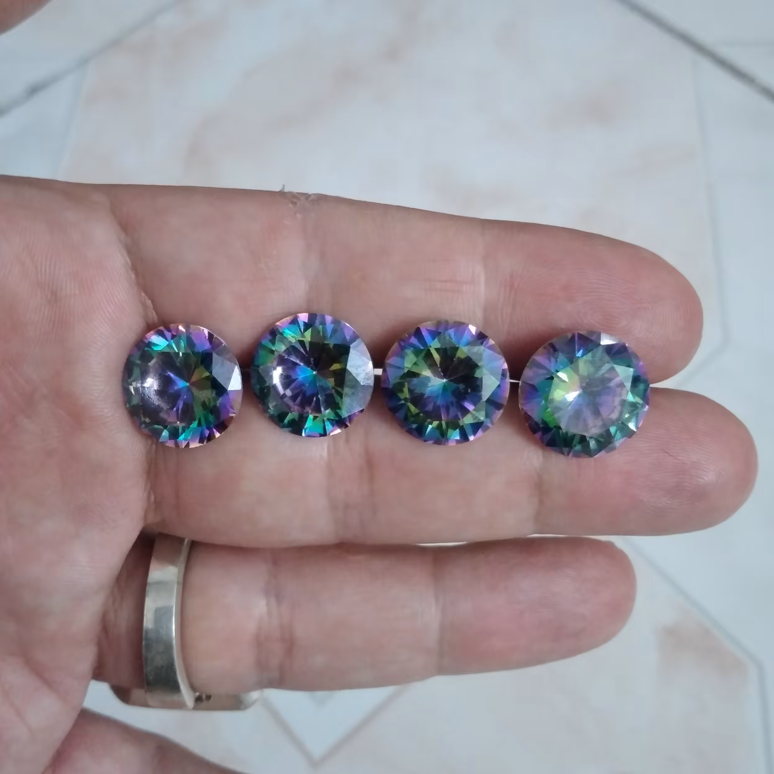  توپاز هفت رنگ سنتاتیک پک چهار عددی