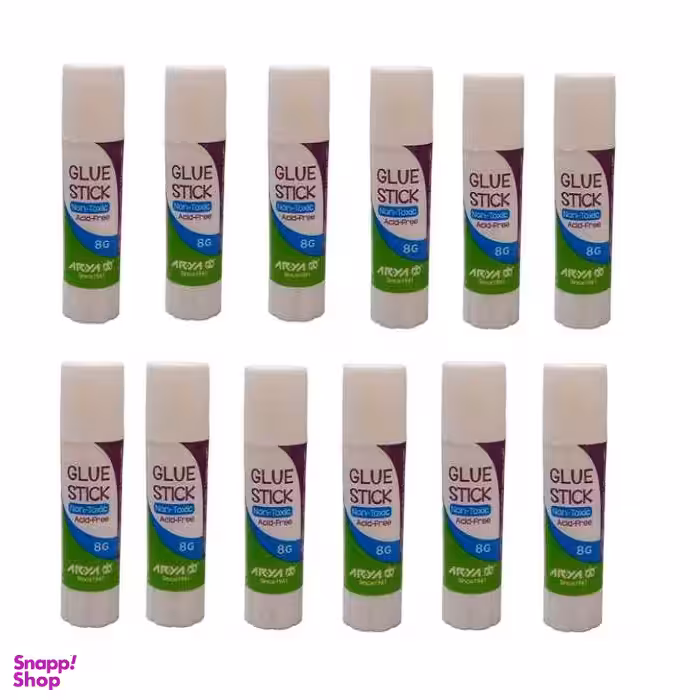 چسپ ماتیکی آریا (Aria) بسته 12 عددی سایز کوچک