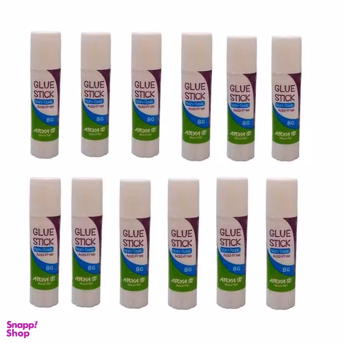 چسپ ماتیکی آریا (Aria) بسته 12 عددی سایز کوچک