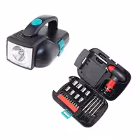 ست جعبه ابزار و چراغ قوه