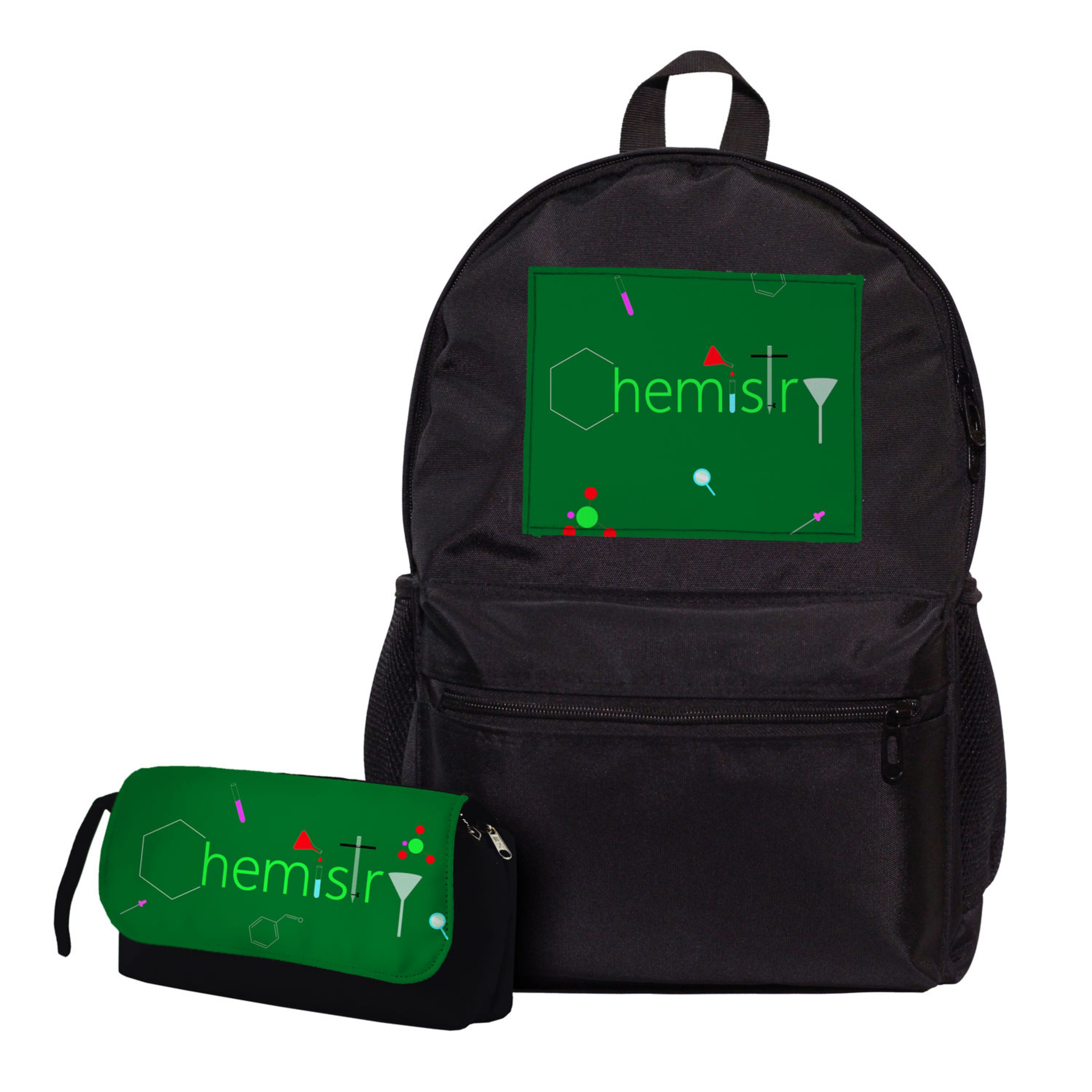 کوله پشتی طرح رشته شیمی کد Chemistry