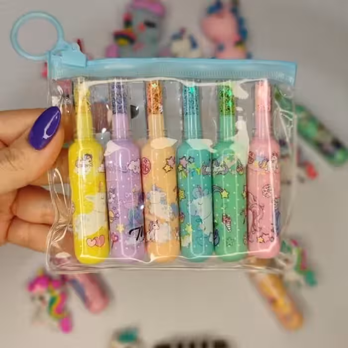 ماژیک هایلایت بطری فانتزی 6 رنگ