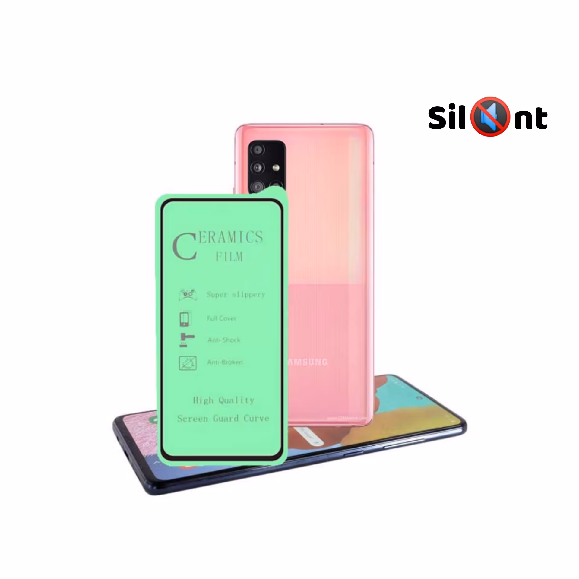 گلس سرامیکی مناسب برای گوشی موبایل سامسونگ Samsung Galaxy A51 ( a51 ) 