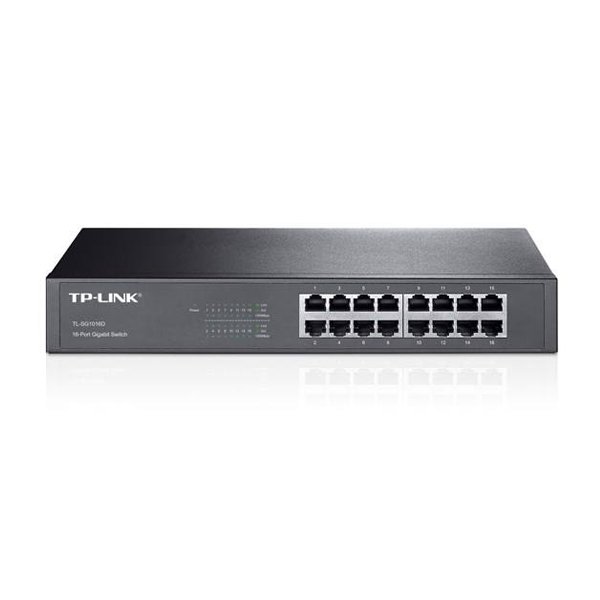 سوییچ 16 پورت گیگابیتی تی پی-لینک مدل TL-SG1016D