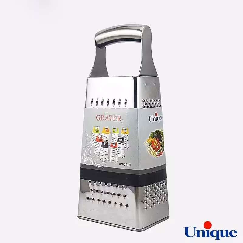 رنده یونیک 4 گوش دسته استیل مدل 2210