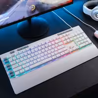 کیبورد گیمینگ Reddragon Mk512 سفید رنگ 