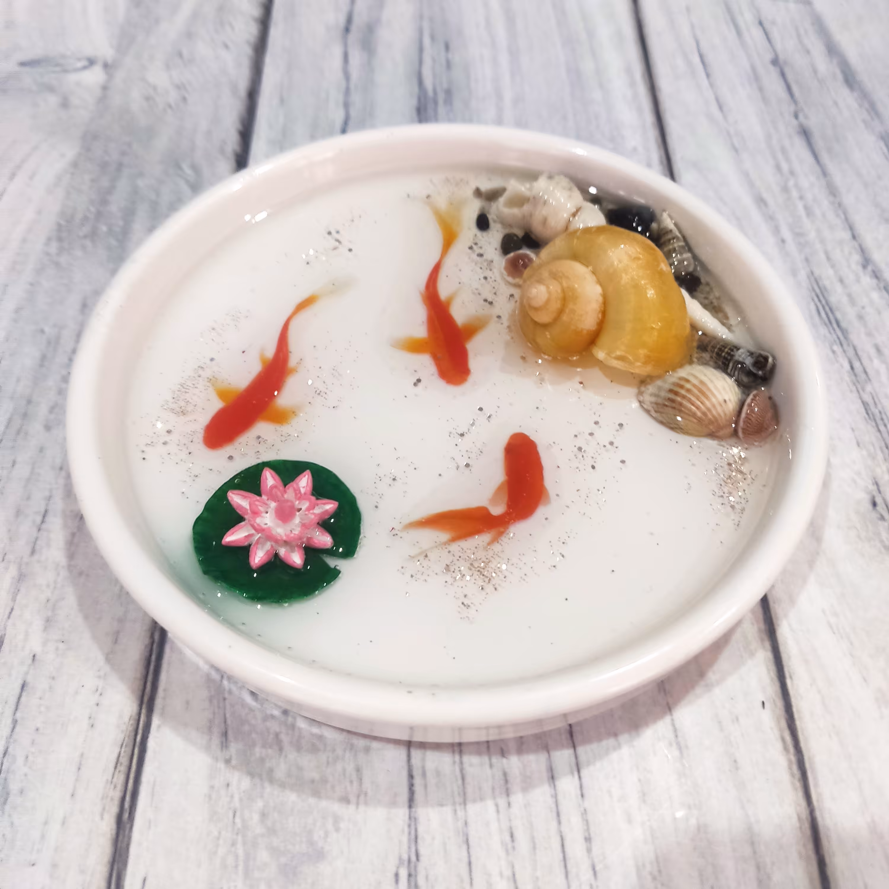 حوضچه ماهی سه بعدی رزینی