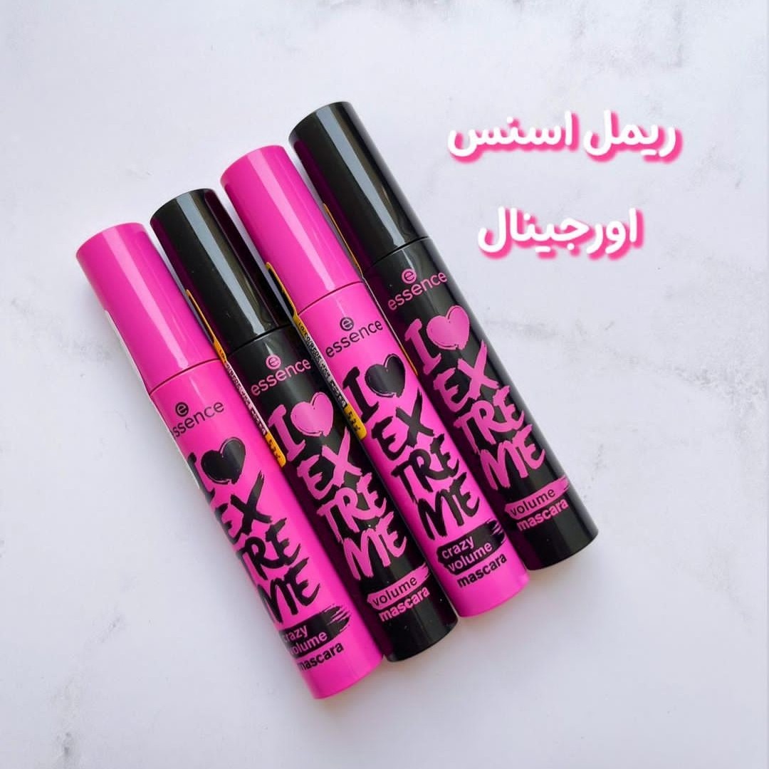 ریمل اسنس صورتی و مشکی essence محصول اورجینال تضمینی با برچسب و بارکد