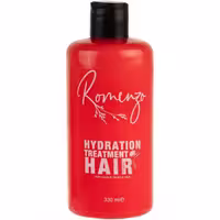 لوسیون نرم کننده مو رومنزو مدل hydration treatment حجم 330mL