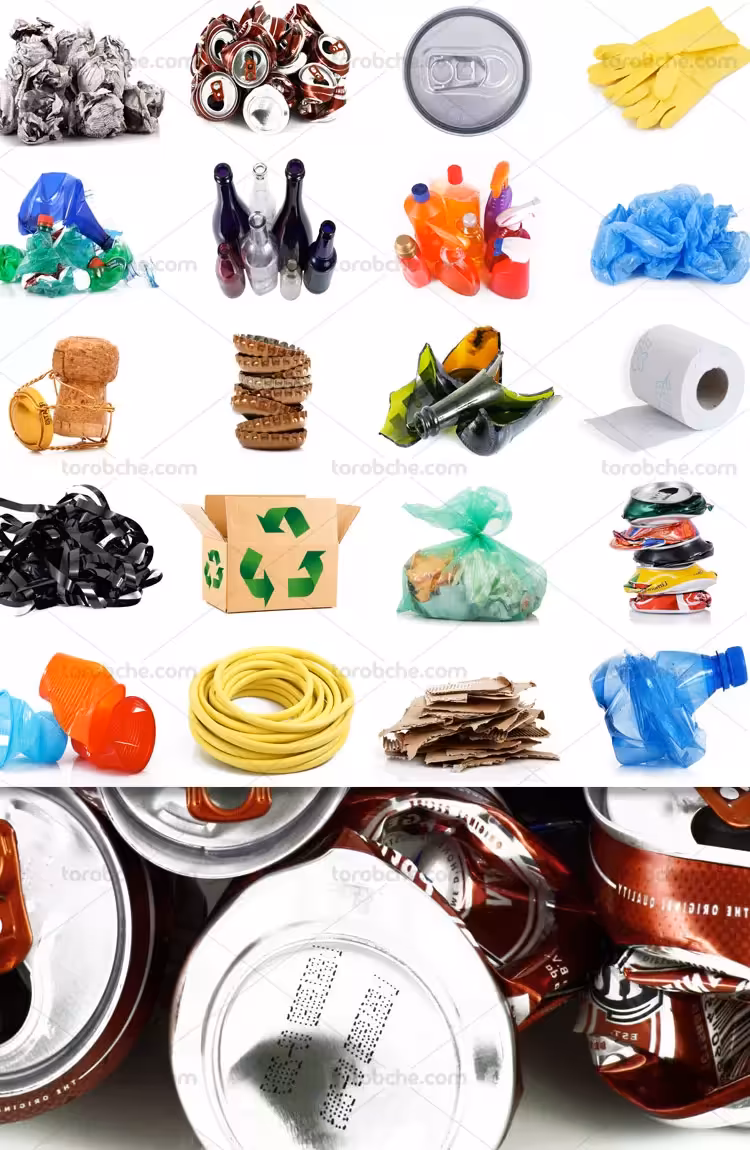 عکس با کیفیت ضایعات بازیافتی | گرافیک با طعم تربچه