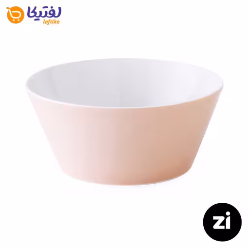 پیاله چینی زرین Zi فرم اس پاستل گلبهی سایز 21