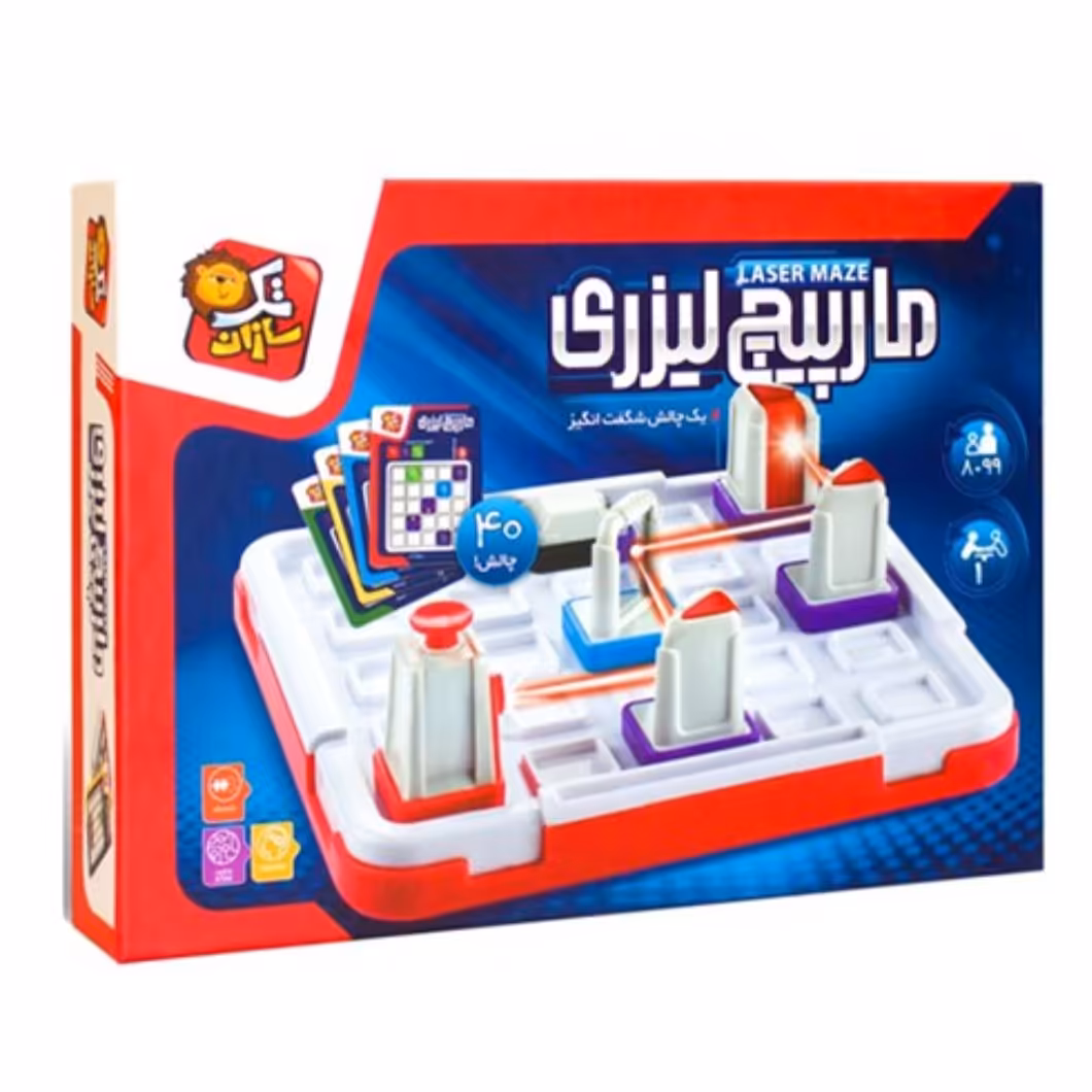 بازی فکری مارپیچ لیزری تک سازان


