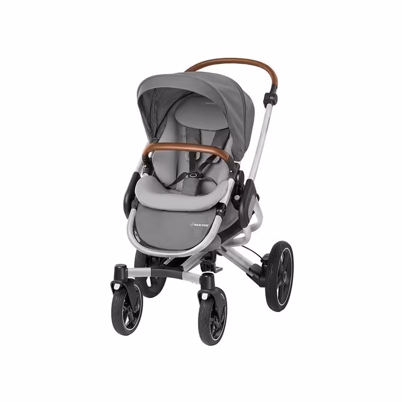 کالسکه 4 چرخ مدل نووا مکسی کوزی رنگ طوسی