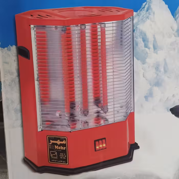 بخاری برقی ایستاده 3 شعله مهر 