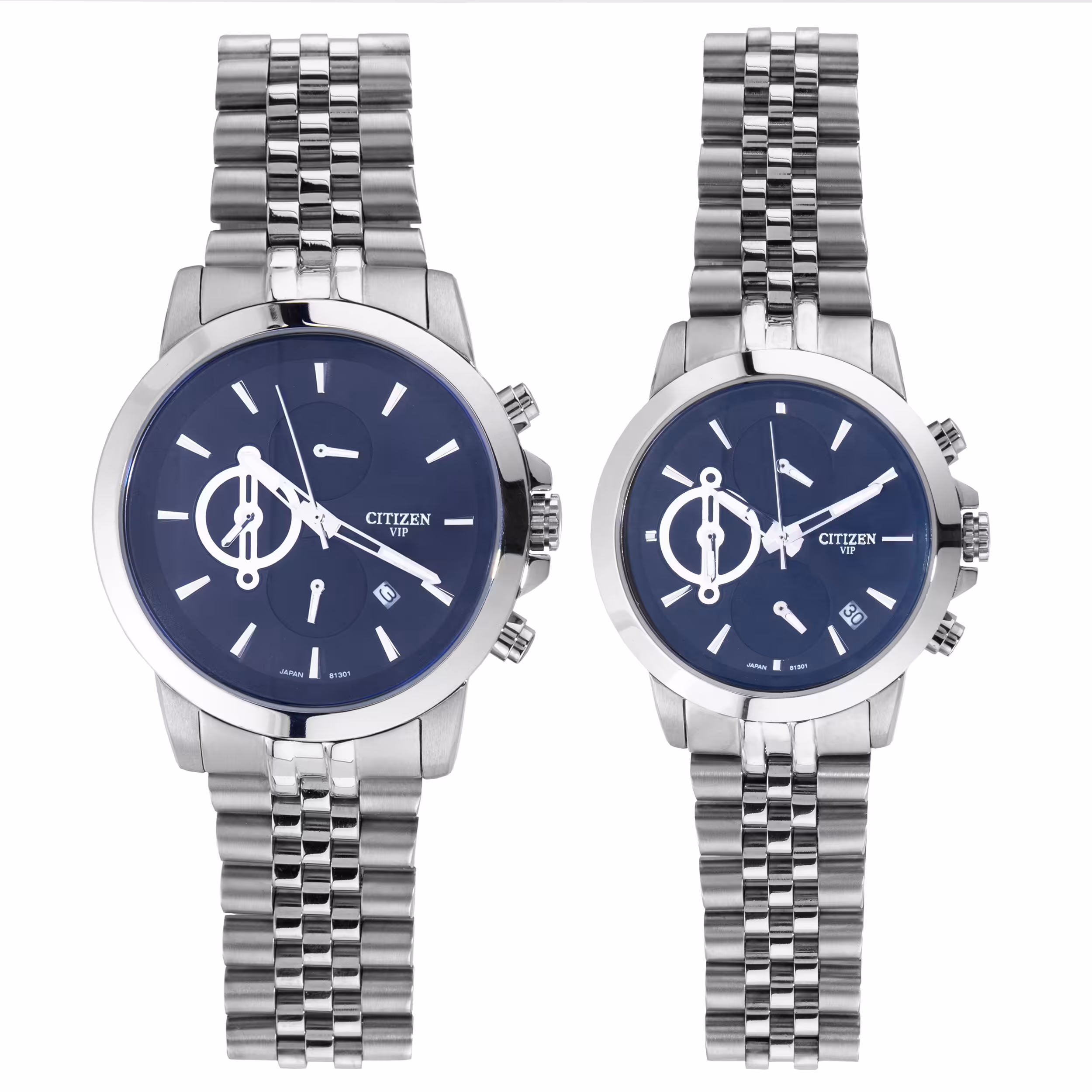 ست ساعت مچی عقربه ای- سیتی زن -Chronograph  -مدل WS-48