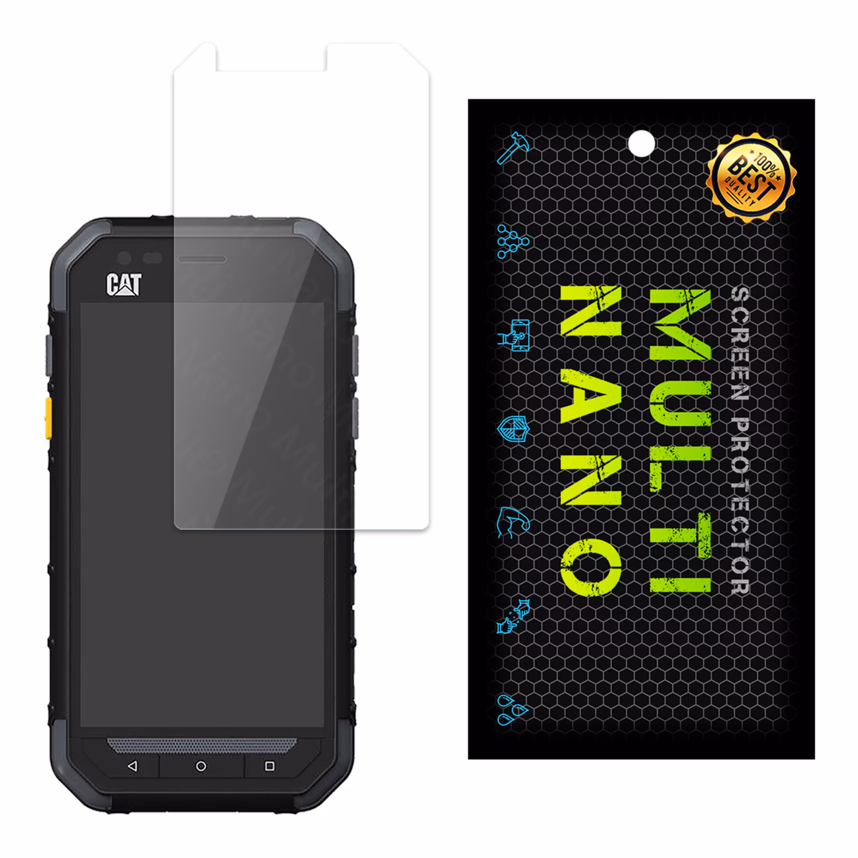 محافظ صفحه نمایش مولتی نانو مدل Pro مناسب برای گوشی موبایل کاترپیلار S30