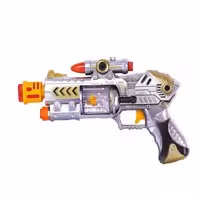 تفنگ موزیکال و چراغدار برفکی لیزر دار