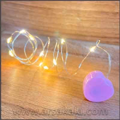 ریسه LED مفتولی قلبی