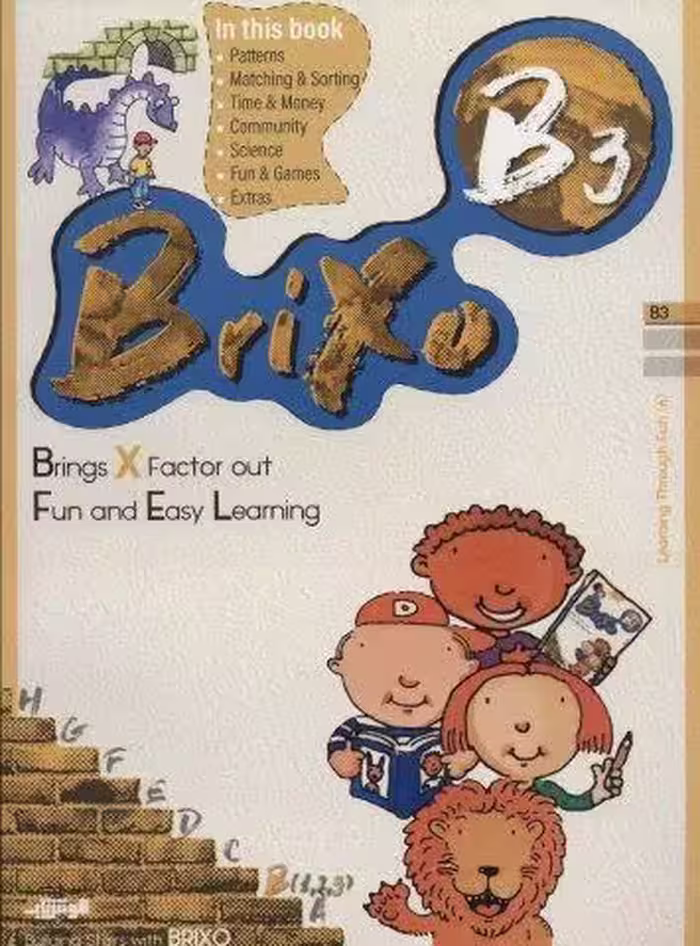 کتاب زبان BRIXO B3 (تک زبانه)
