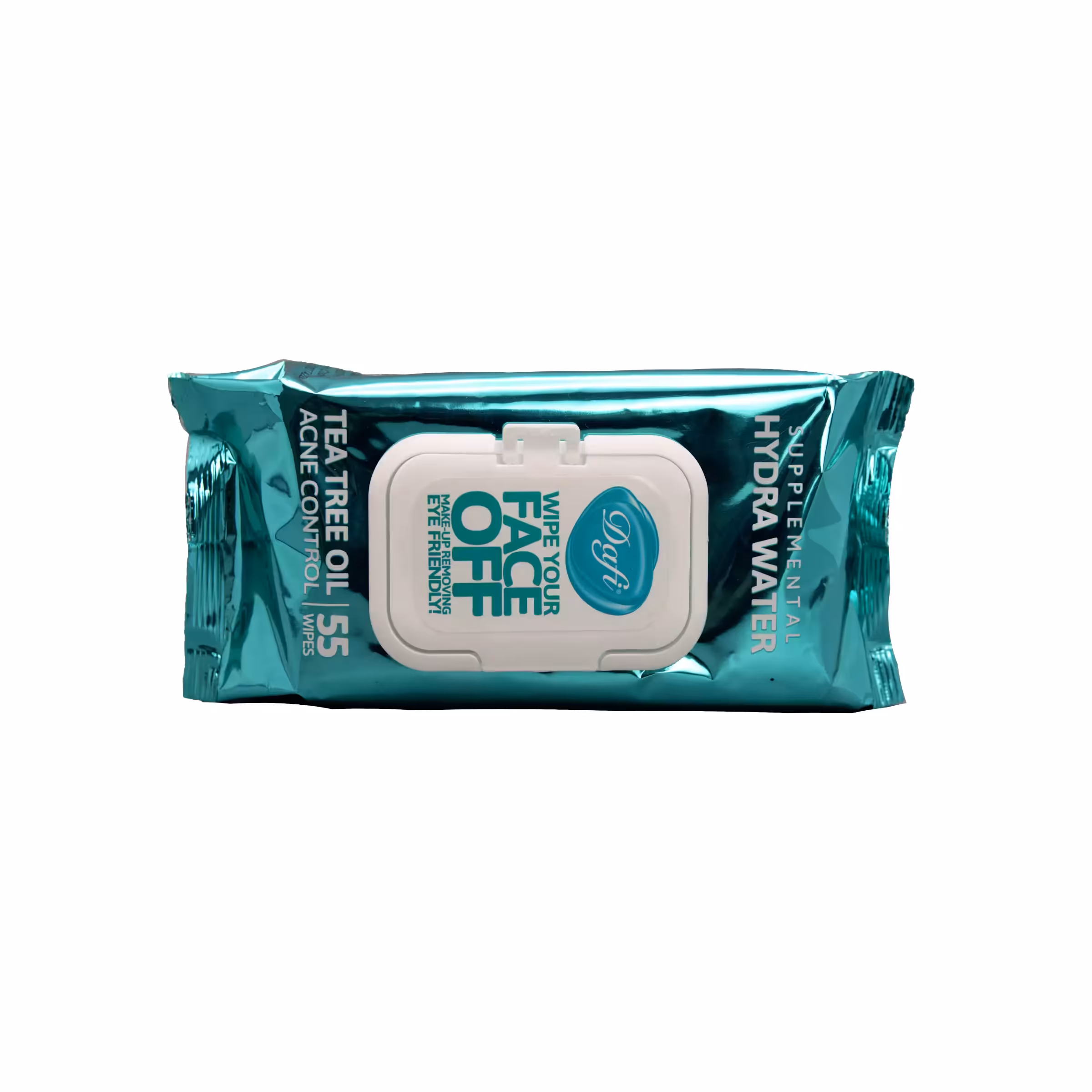 دستمال مرطوب پاک‌کننده آرایش چشم و صورت پوست چرب دافی