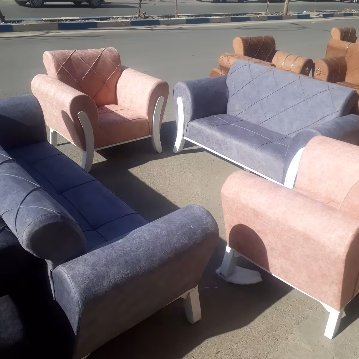 مبل اسکارلت راحتی برکه 