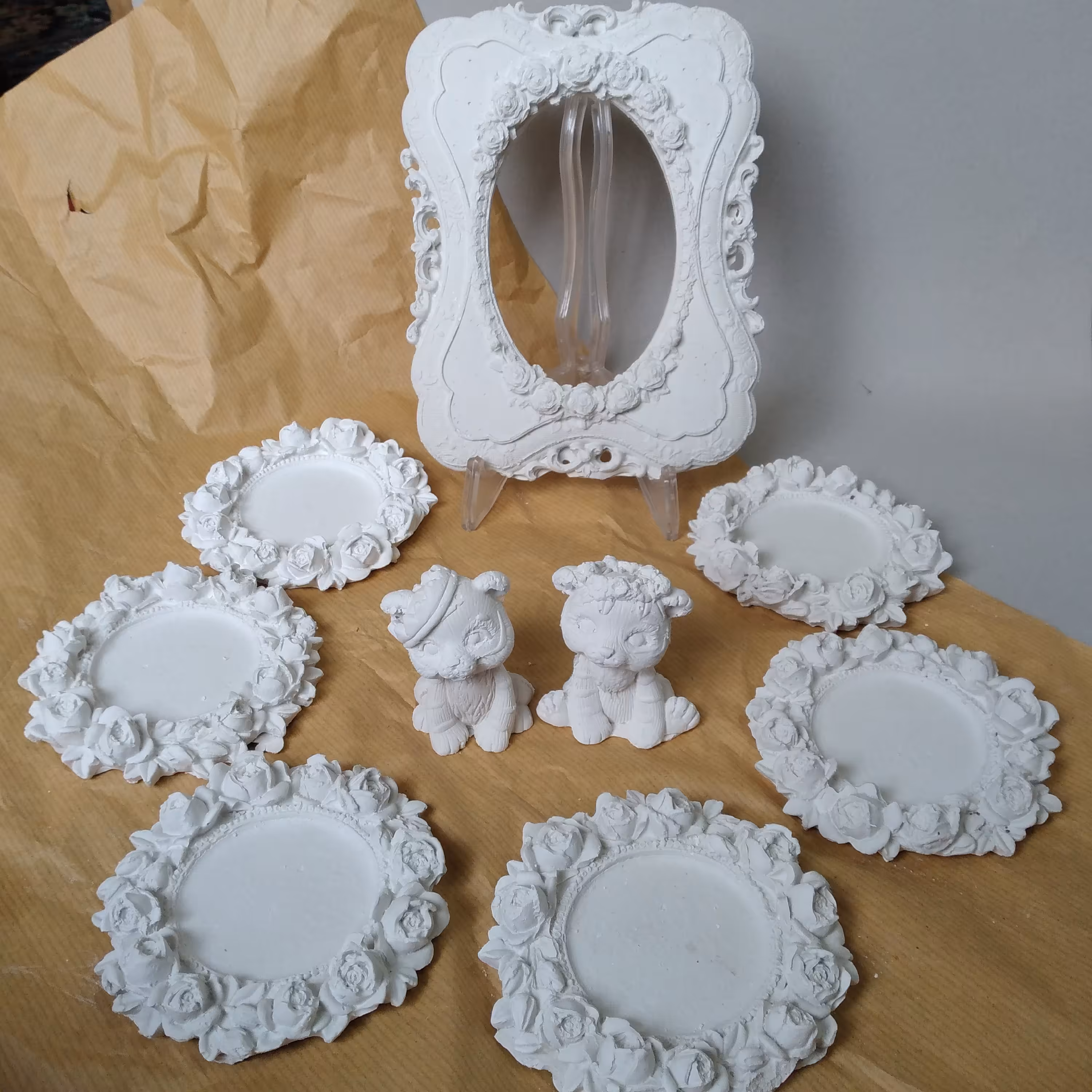 هفت سین خام مدل گلدار