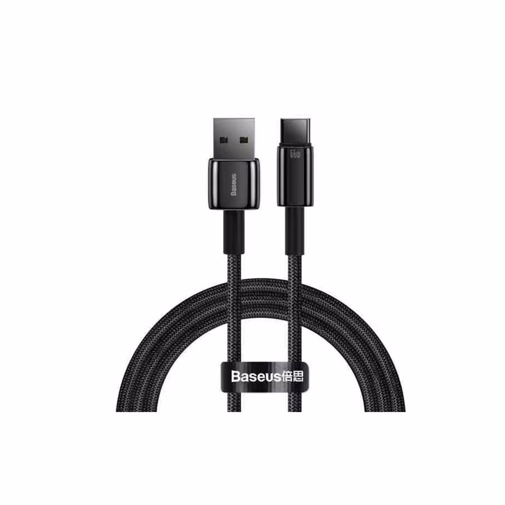 کابل فست شارژ تایپ سی باسئوس مدل Baseus CATWJ-B01 Fast Charging Cable USB To Type-C