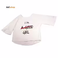 تیشرت آستین کوتاه زنانه good girl