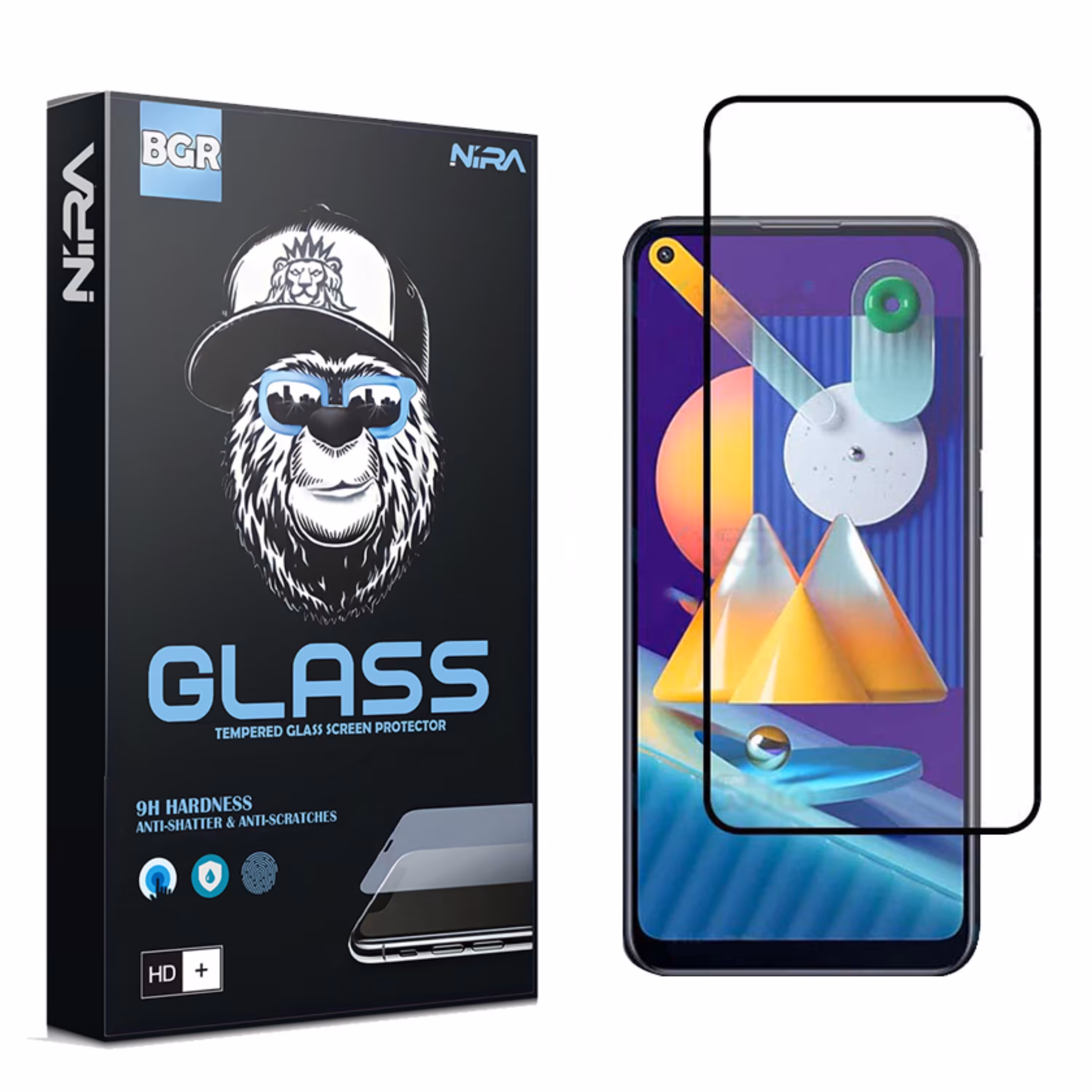 گلس سرامیکی نیرا مدل 9H مناسب گوشی موبایل سامسونگ Galaxy M11
