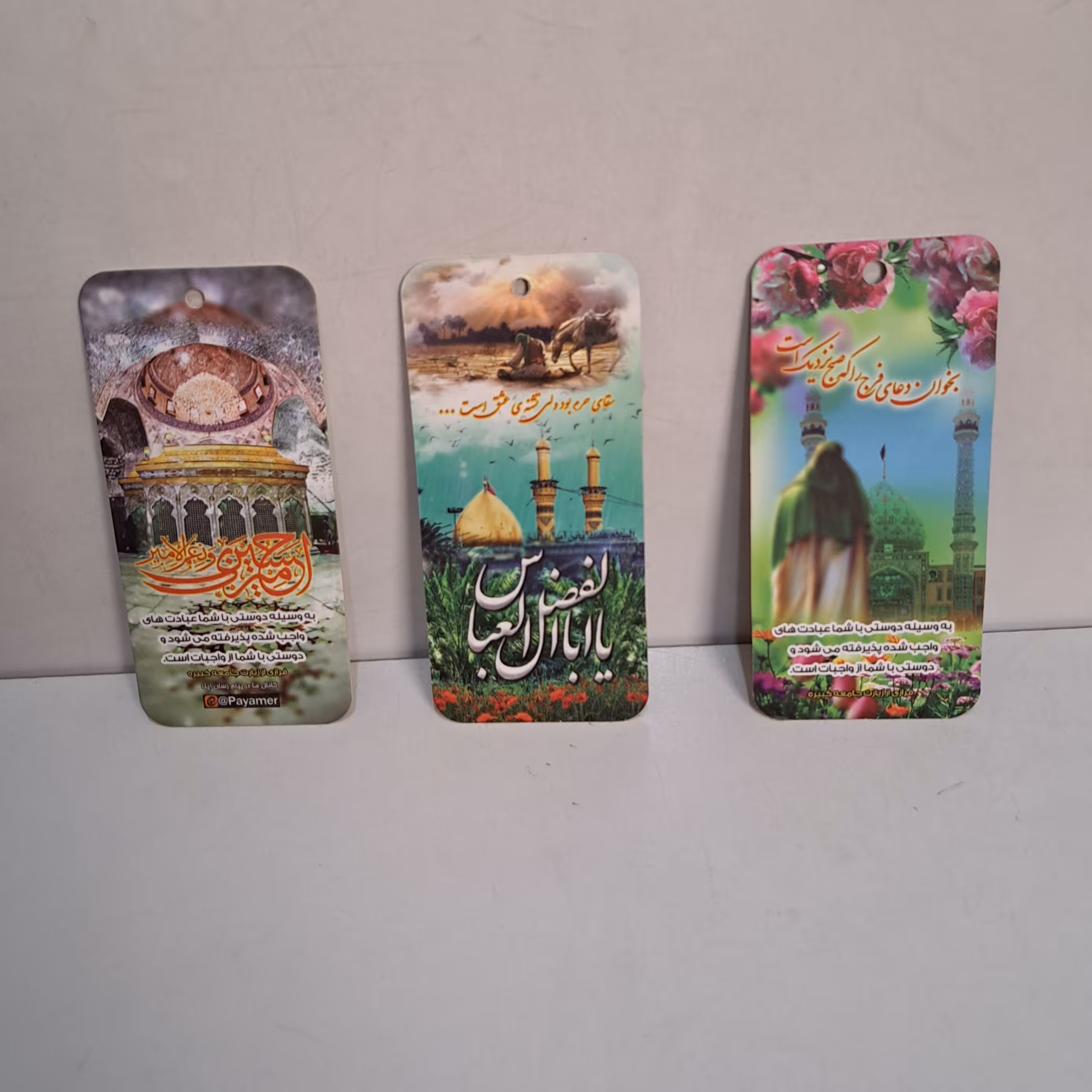 آویز  جلوی خودرو مذهبی گنبد حضرت ابالفضل ضریح امام حسین علیه السلام جمکران امام زمان علیه السلام 