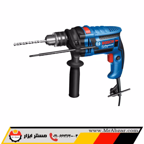 دریل چکشی 600 وات 13 میلی متر بوش GSB13RE