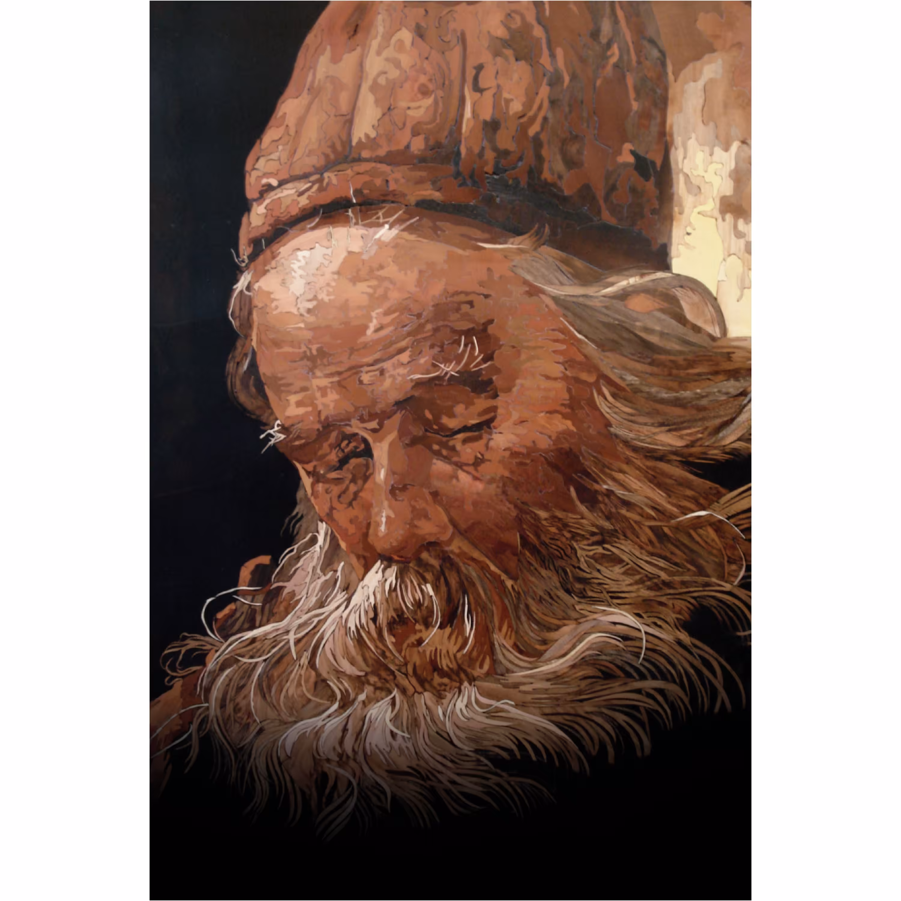 تابلو معرق تفکیک رنگ