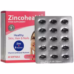 سافت ژل زینکو هلث او پی دی فارما 60 عددی