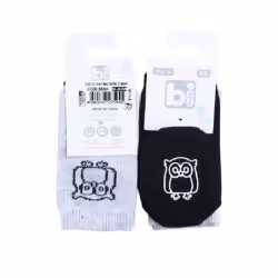 جوراب دو عددی استپ دار جغد 68263