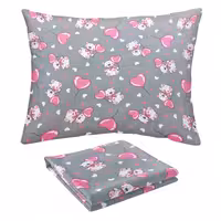 نیم ست کش دار تشک طرح بادکنک 1نفره دو تکه