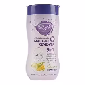 دستمال مرطوب پاک کننده آرایش دافی حاوی عصاره های گیاهی 70 عددی