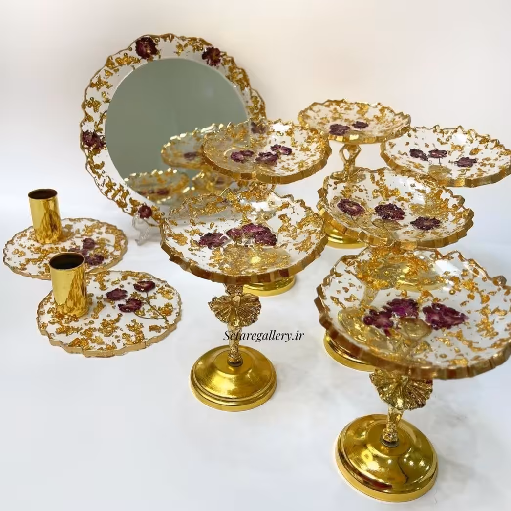 ست پیاله هفت سین رزینی