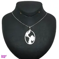 گردنبند نقره ترمه مدل مادر mom baby کد AC34
