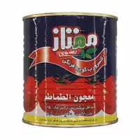 رب گوجه فرنگی ممتاز 800گرمی تهیه شده از محصولات ارگانیک، غلیظ، درجه یک،محصولی از شرکت نان قدس رضوی 
