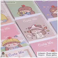 دفترچه فنری پیتیکو Cute Life فانتزی